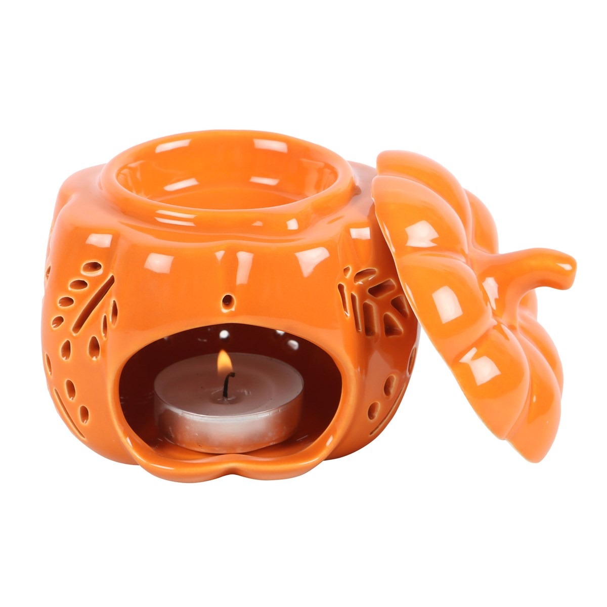 Something Different Orange Pumpkin Wax Melt Burner